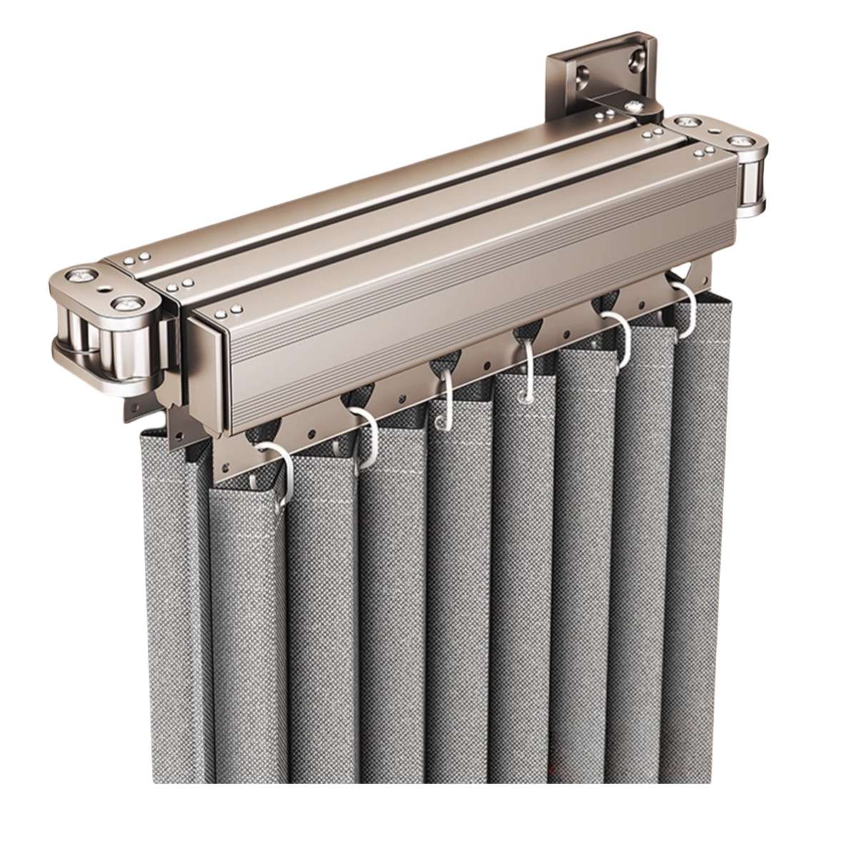 Складная штора в ванную